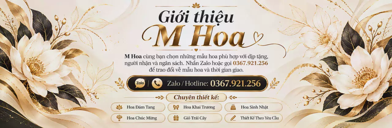 Ảnh bìa Shop hoa tươi Phường Đồng Thuận Quảng Trị - Chăm chút món quà từ sắc hoa